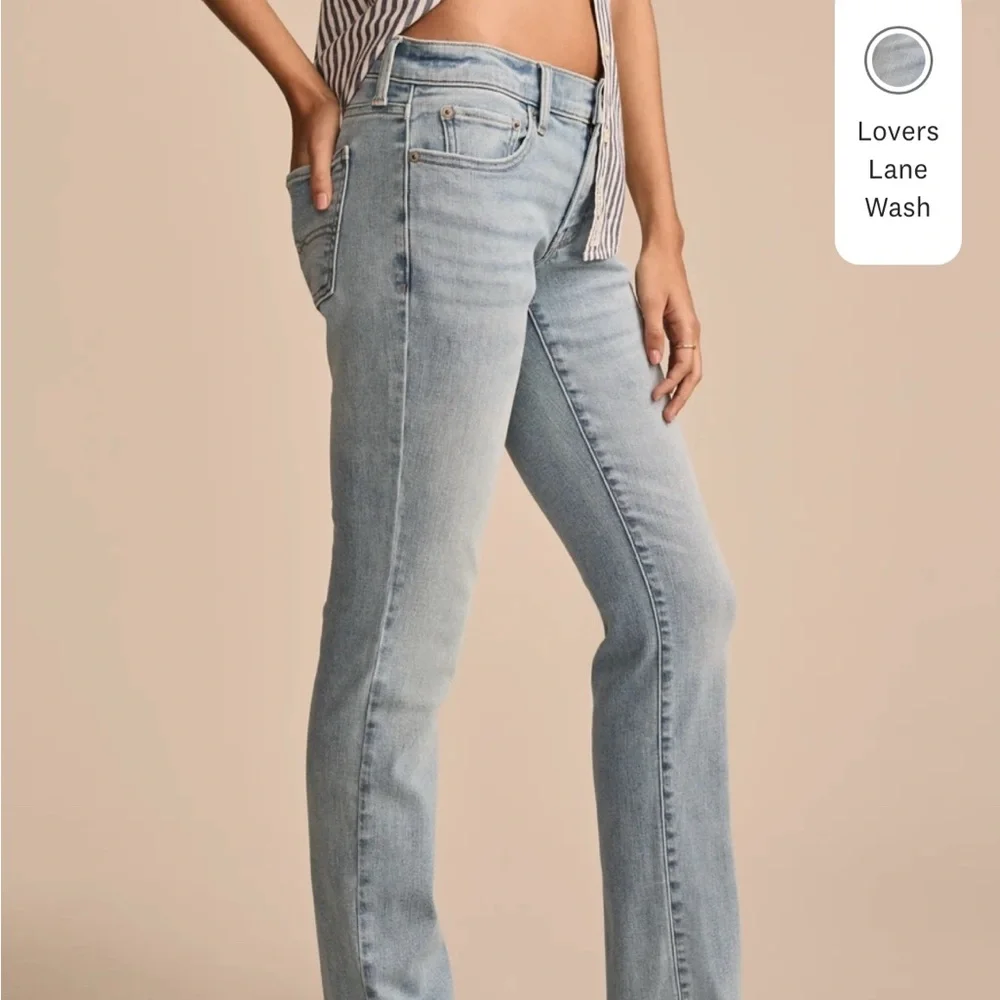 Lucky Brand Mid Rise Authentic Blue Straight Leg Jeans Classic Style Size 29 - Picture 2 of 12
